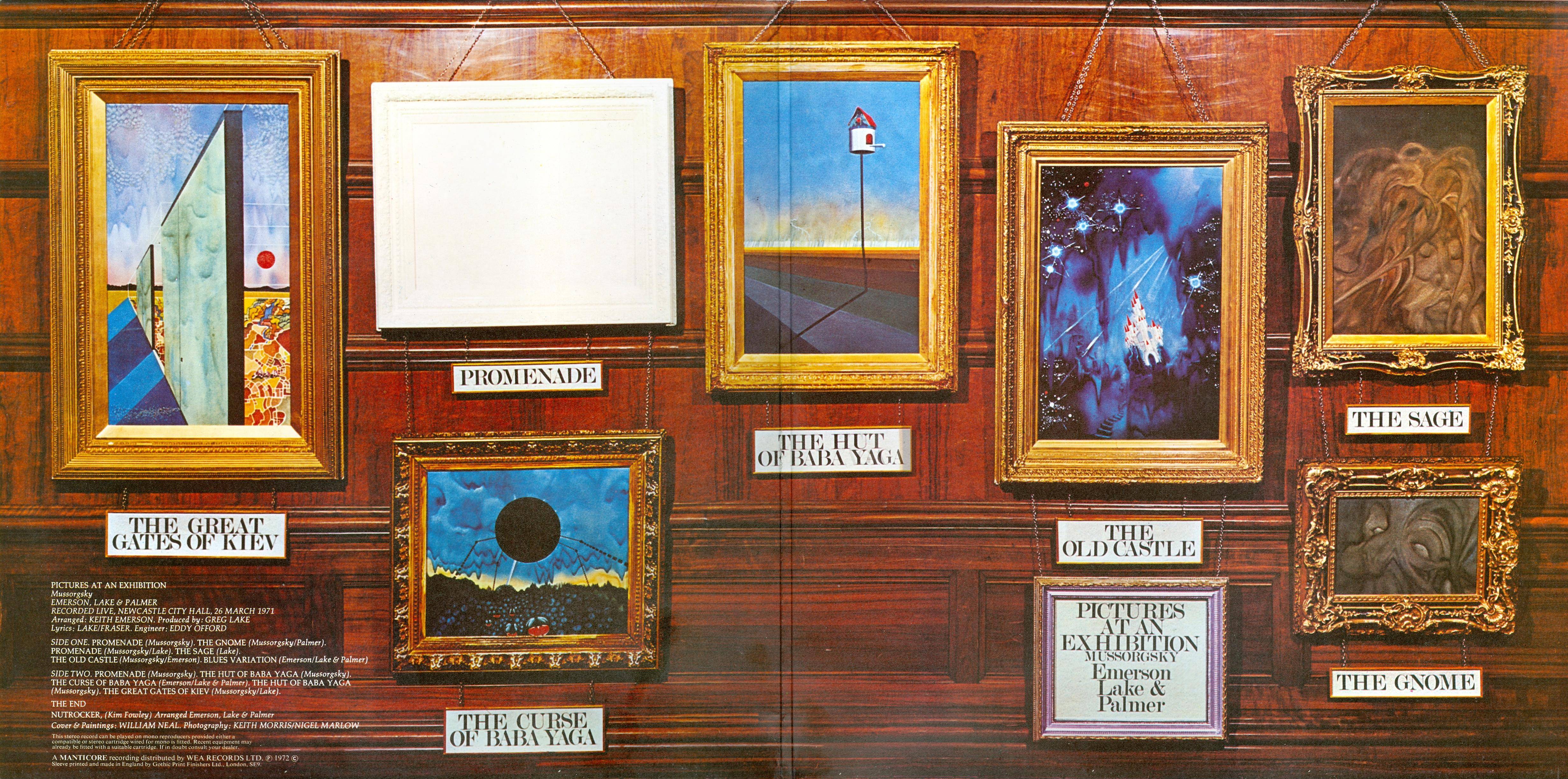 Emerson, Lake and Palmer Pictures At An Exhibition [lp gatefold uk]
